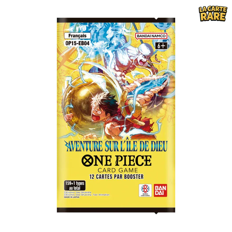 Booster Aventure sur l'île de Dieu OP15 FR - One Piece - La Carte Rare