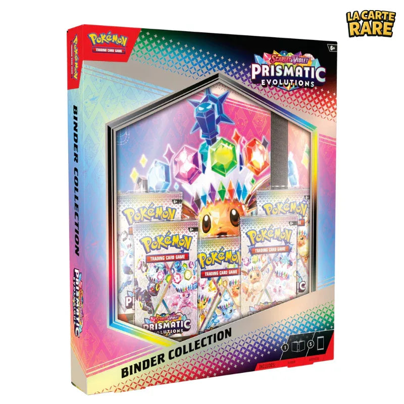 Coffret Classeur Evolutions Prismatiques EV8.5 - Pokemon - La Carte Rare