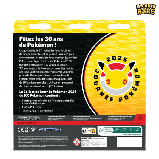 Coffret Journée Pokemon 2026 - Pokemon - La Carte Rare