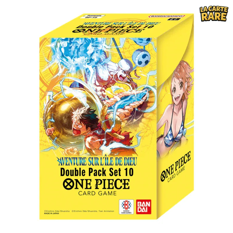 Double Pack Aventure sur l'île de Dieu OP15 FR - One Piece - La Carte Rare