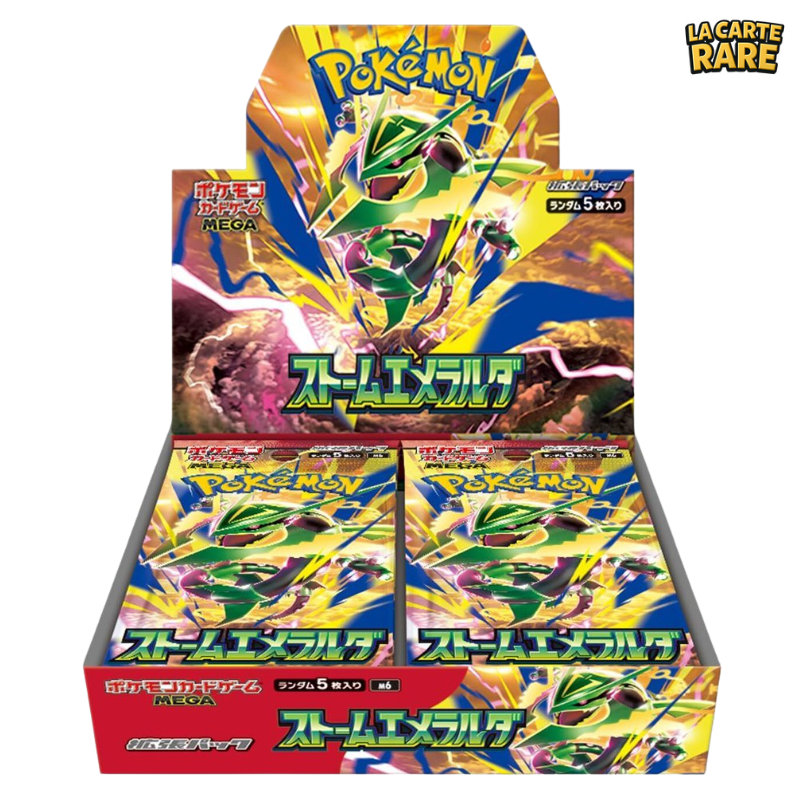 Display M6 Storm Emeralda Pokemon