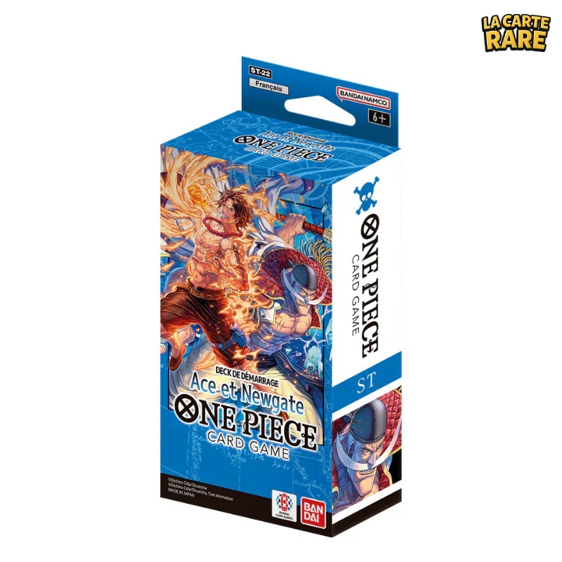 Deck Ace et Newgate ST22 FR - One Piece - La Carte Rare
