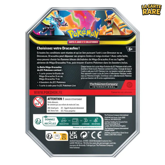Pokebox Méga-Dracaufeu - Pokemon - La Carte Rare