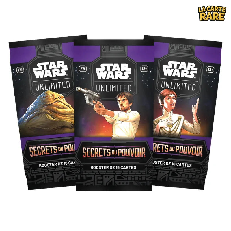 Booster Secret du Pouvoir FR - Star Wars Unlimited - La Carte Rare