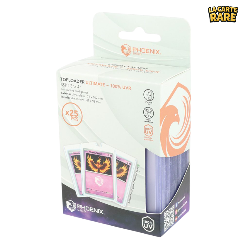 Top Loader Ultimate 100% UVR x25 - Phoenix Shield
