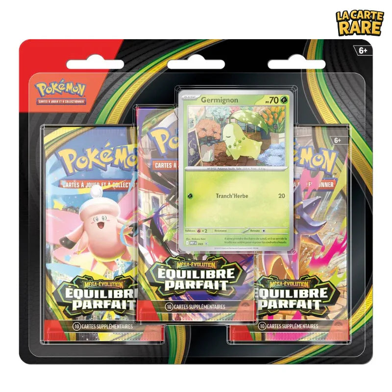 Tripack Equilibre Parfait ME3 - Pokemon - La Carte Rare