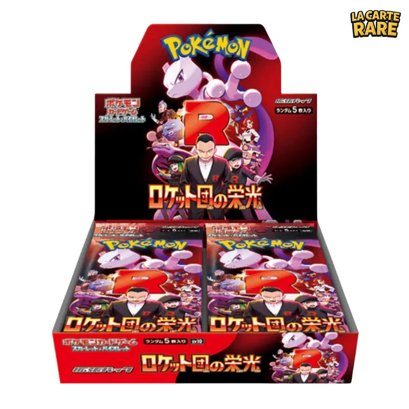 Display SV10 The Glory of Team Rocket JP - Pokemon - La Carte Rare