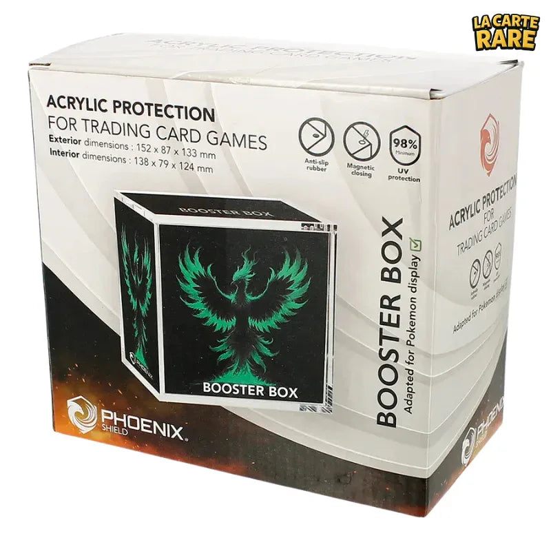 Acrylic Case Display - Phoenix Shield - La Carte Rare