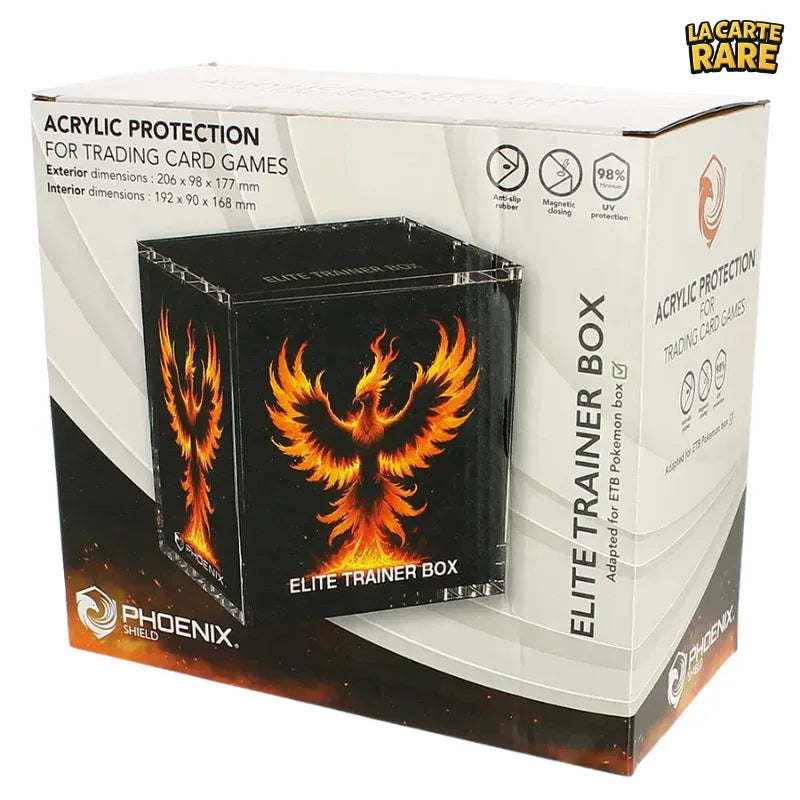 Acrylic Case ETB - Phoenix Shield - La Carte Rare