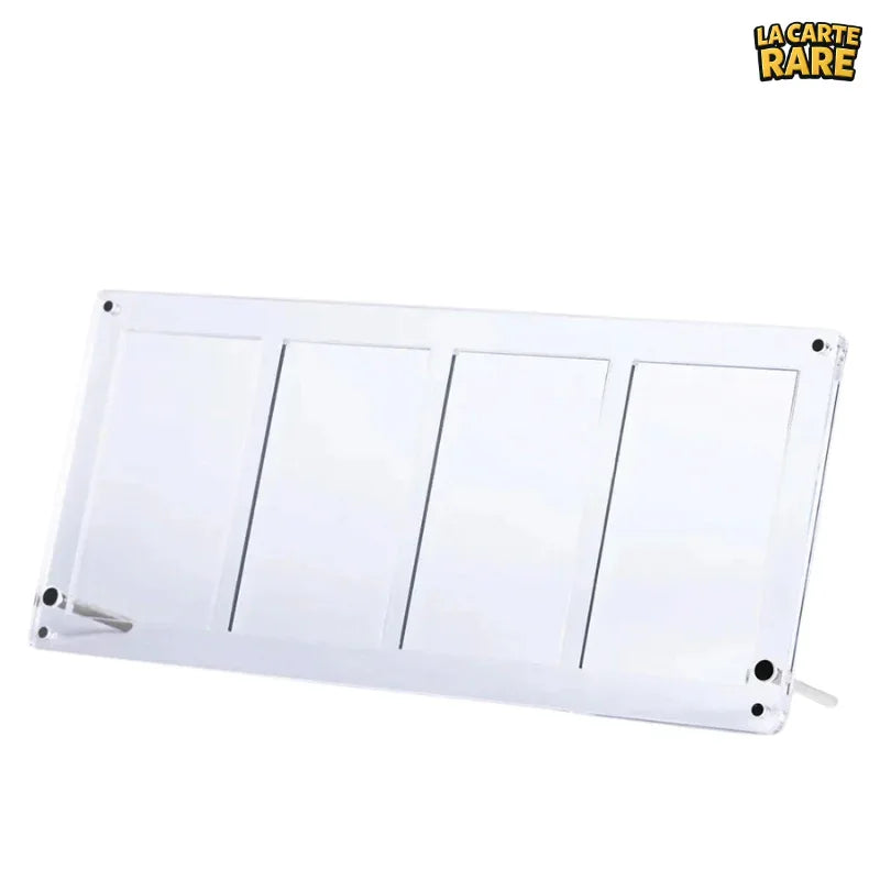 Acrylic Case Booster Loose 4 Slots - Phoenix Shield - La Carte Rare