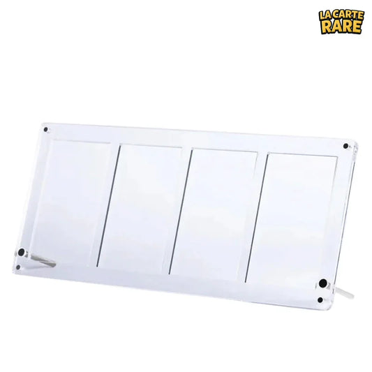 Acrylic Case Booster Loose 4 Slots - Phoenix Shield - La Carte Rare