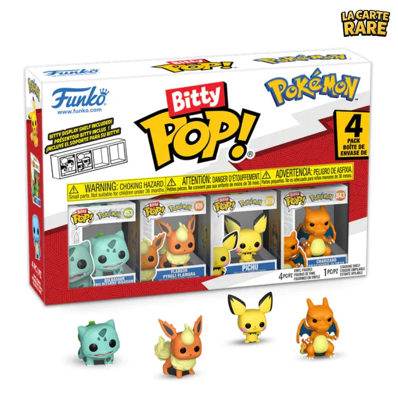 Bitty Pop Pokemon Bulbizarre - Funko Pop - La Carte Rare