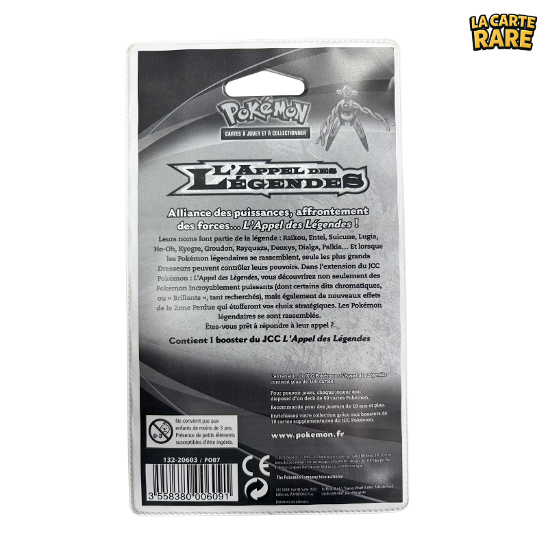 Booster Blister Lugia L'Appel des Légendes - Pokemon