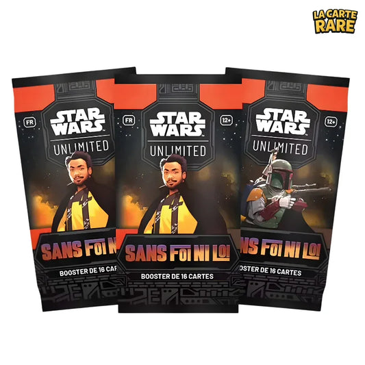 Booster Sans Foi Ni Loi FR - Star Wars Unlimited - La Carte Rare