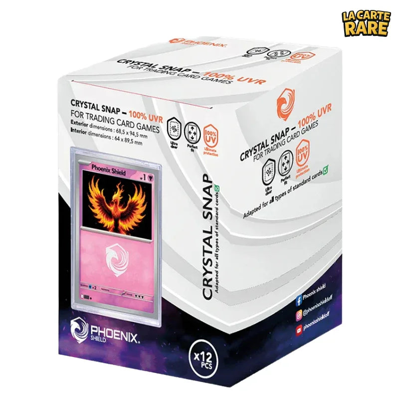 Crystal Snap x12 - Phoenix Shield - La Carte Rare