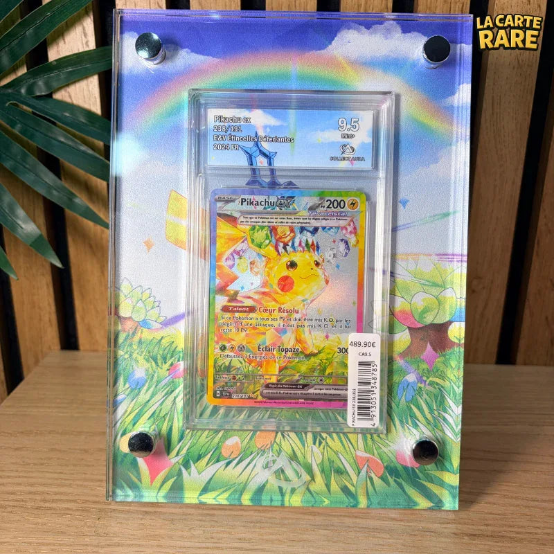 Cadre Pikachu (avec carte) - Collect Aura - La Carte Rare