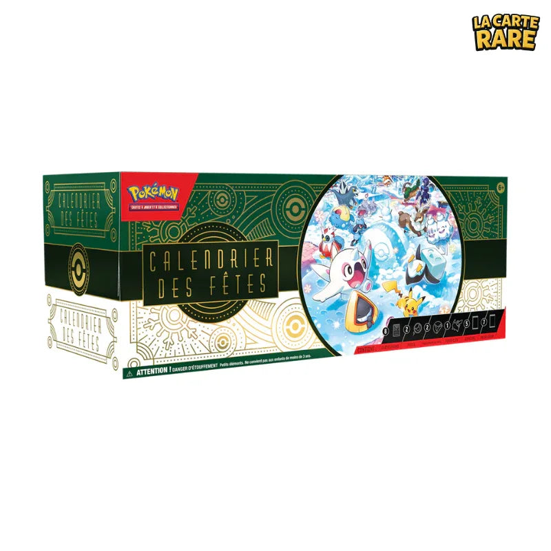 Calendrier 2024 - Pokemon - La Carte Rare