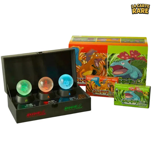 Coffret 30 ans Rouge Feu & Vert Feuille JP - Pokemon - La Carte Rare