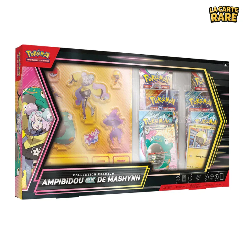 Coffret Ampibidou Ex de Mashynn - Pokemon - La Carte Rare