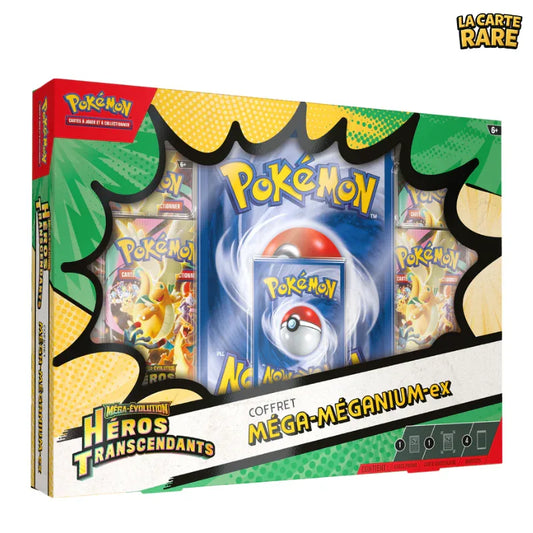 Coffret Méga-Méganium Héros Transcendants ME2.5 - Pokemon - La Carte Rare