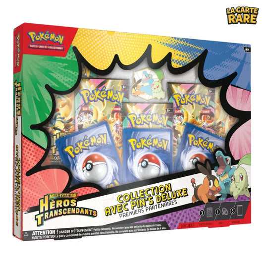 Coffret Pin’s Deluxe Héros Transcendants ME2.5 - Pokemon - La Carte Rare