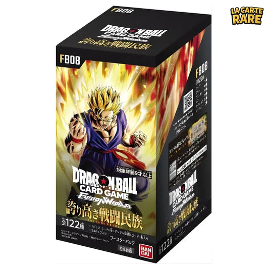 Display Proud Fighting Tribe FB08 JP - Dragon Ball Z - La Carte Rare