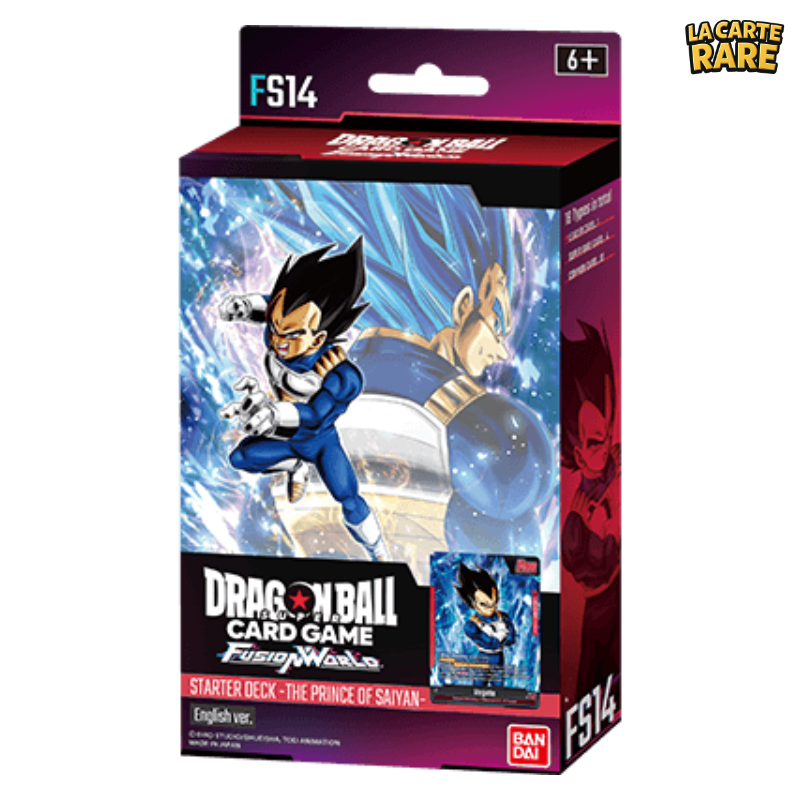Deck The Prince Of Saiyan Fusion World / FS14 EN - Dragon Ball Z