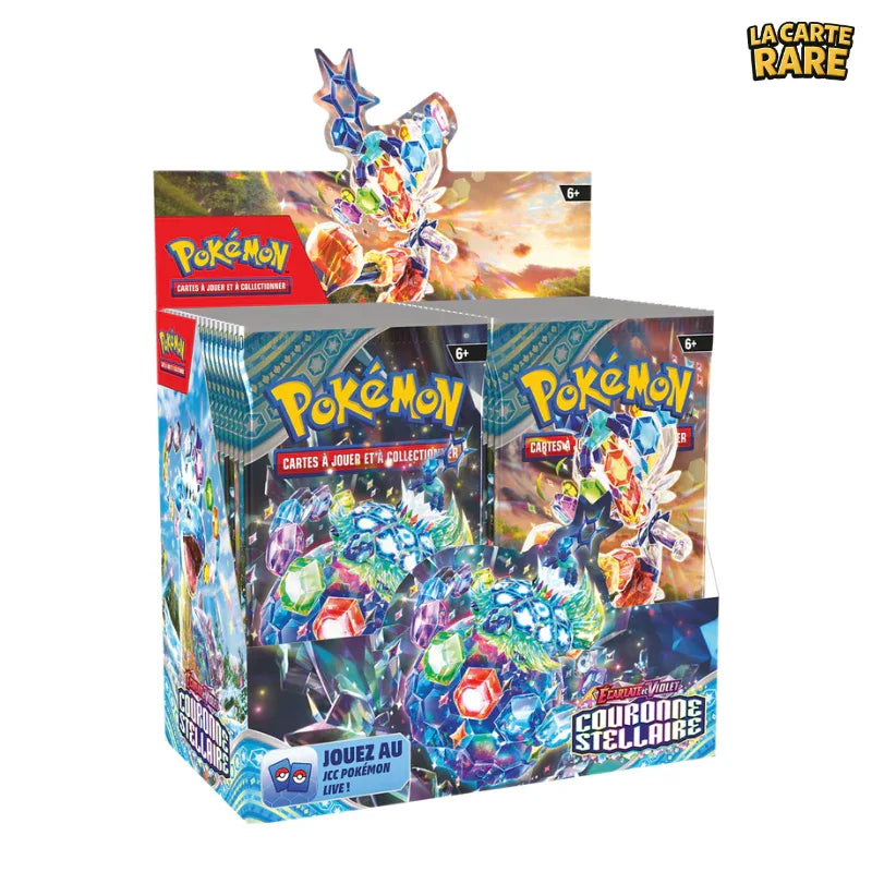 Display Couronne Stellaire EV07 - Pokemon - La Carte Rare