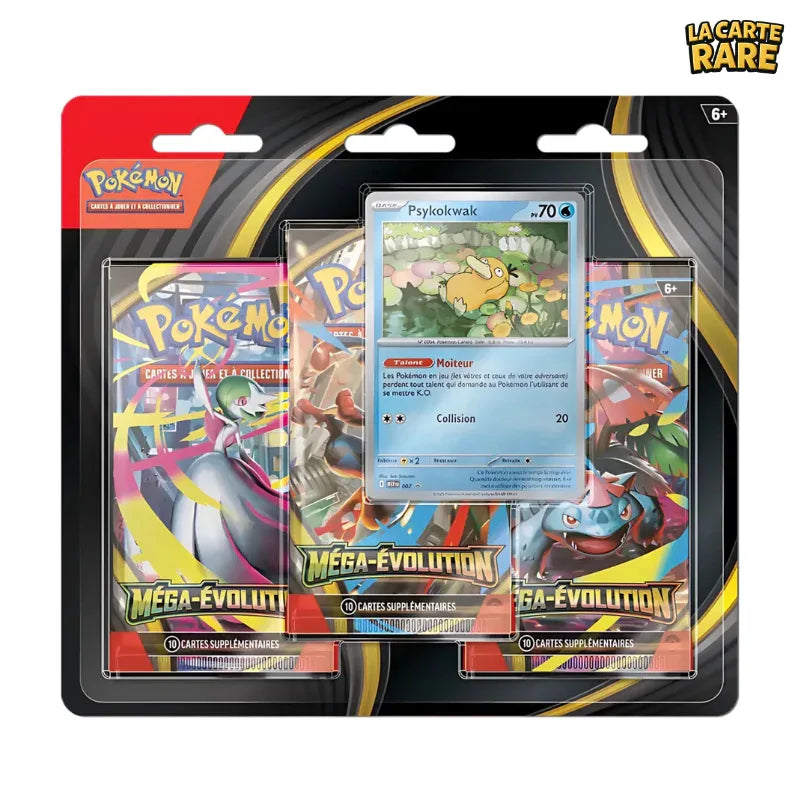 Tripack Méga Evolutions ME1 - Pokemon - La Carte Rare