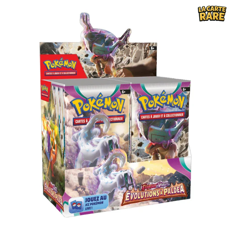 Display Evolutions à Paldea EV02 - Pokemon - La Carte Rare