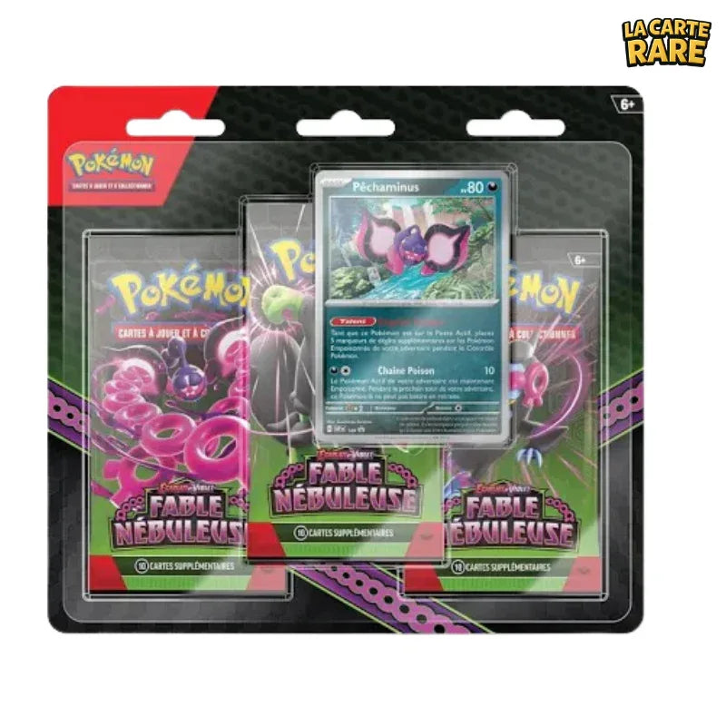 Tripack Fable Nebuleuse EV6.5 - Pokemon - La Carte Rare