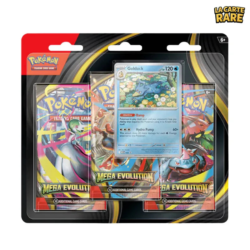 Tripack Méga Evolutions ME1 - Pokemon - La Carte Rare