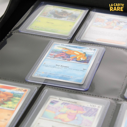 Album Zip Toploader 360 Cartes (Noir) - Phoenix Shield
