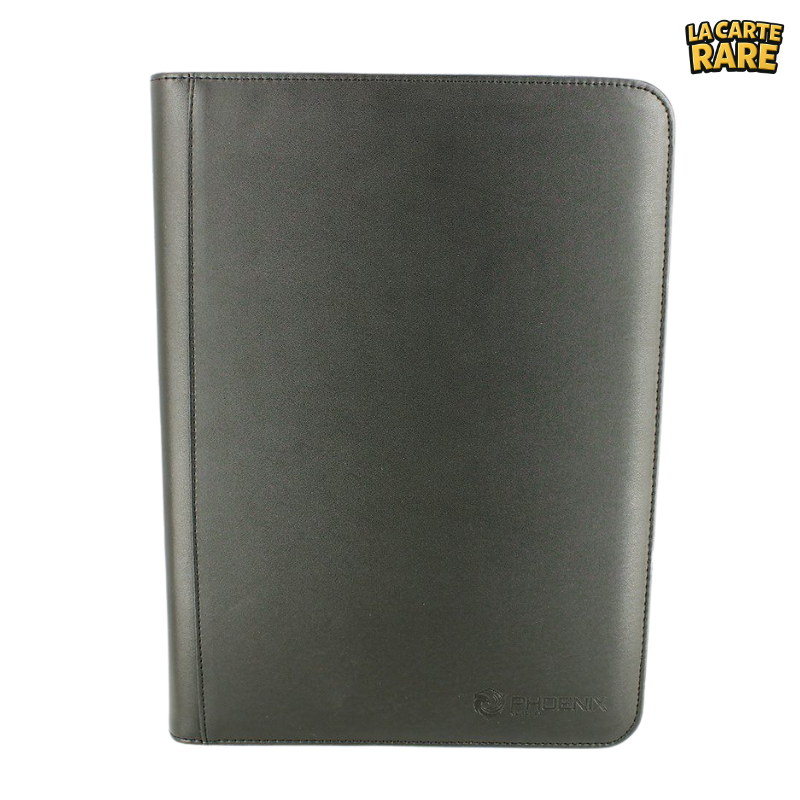 Album Zip Toploader 360 Cartes (Noir) - Phoenix Shield