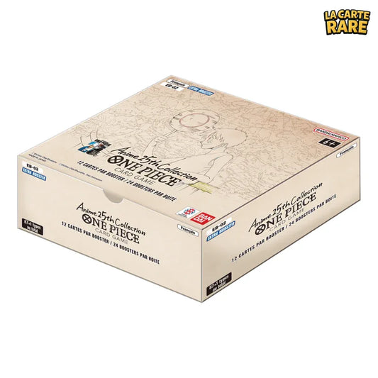 Display Anime 25th collection EB02 FR - One Piece - La Carte Rare