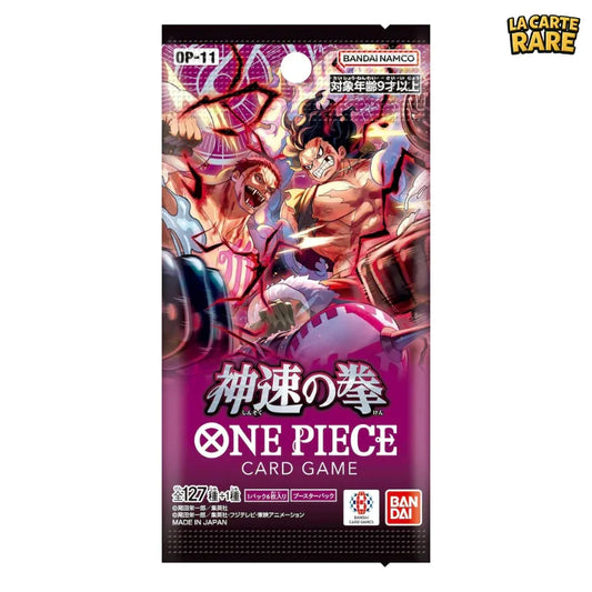 Booster Des poings Vifs Comme L'Eclair OP11 JP - One Piece - La Carte Rare