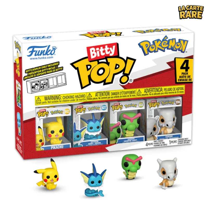 Bitty Pop Pokemon Pikachu - Funko Pop - La Carte Rare