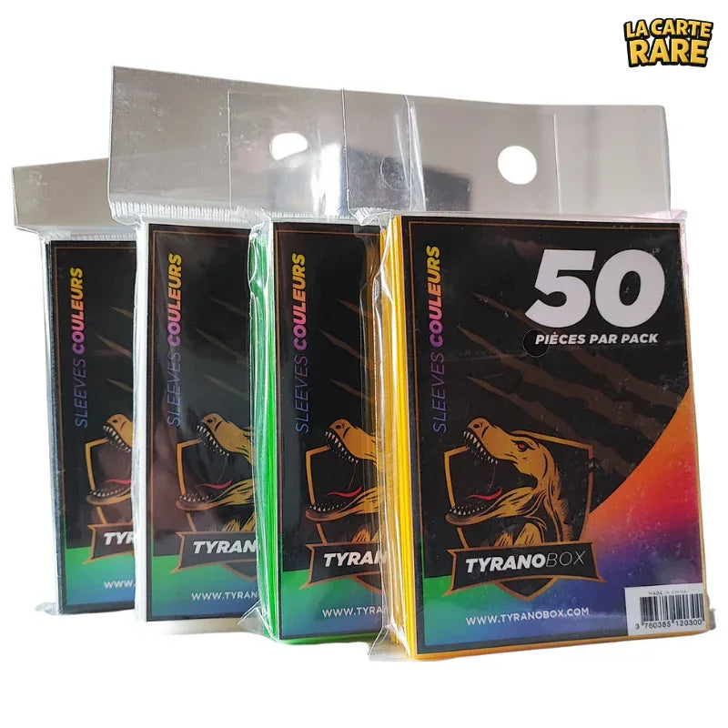 Sleeves Couleurs x50 - Tyranobox - La Carte Rare