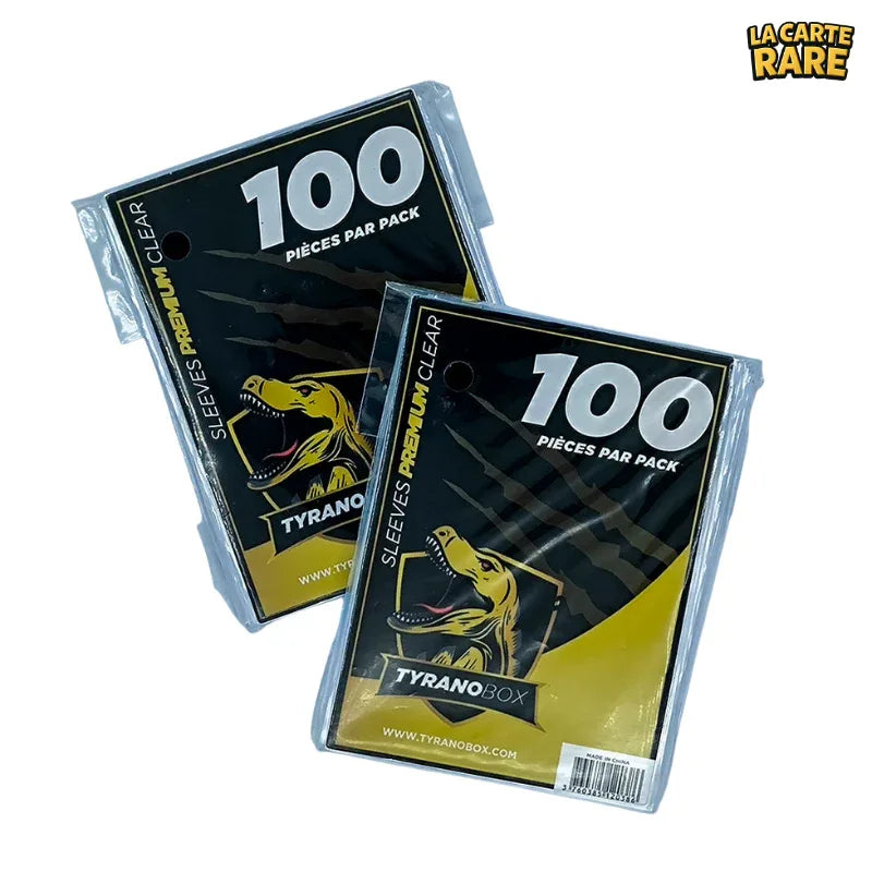 Sleeves Premium x100 - Tyranobox - La Carte Rare
