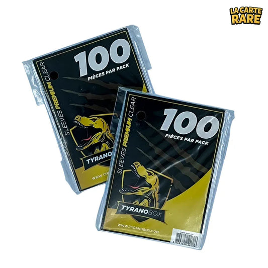 Sleeves Premium x100 - Tyranobox - La Carte Rare