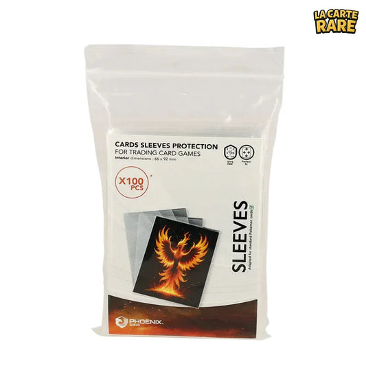Sleeves Standard x100 - Phoenix Shield - La Carte Rare