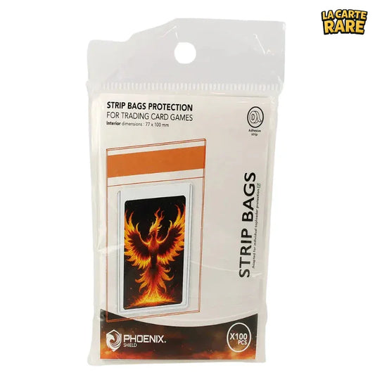 Strip bag Top Loader x100 - Phoenix Shield - La Carte Rare