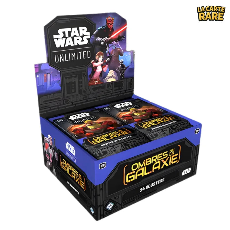 Display Ombres de la Galaxie FR - Star Wars Unlimited - La Carte Rare