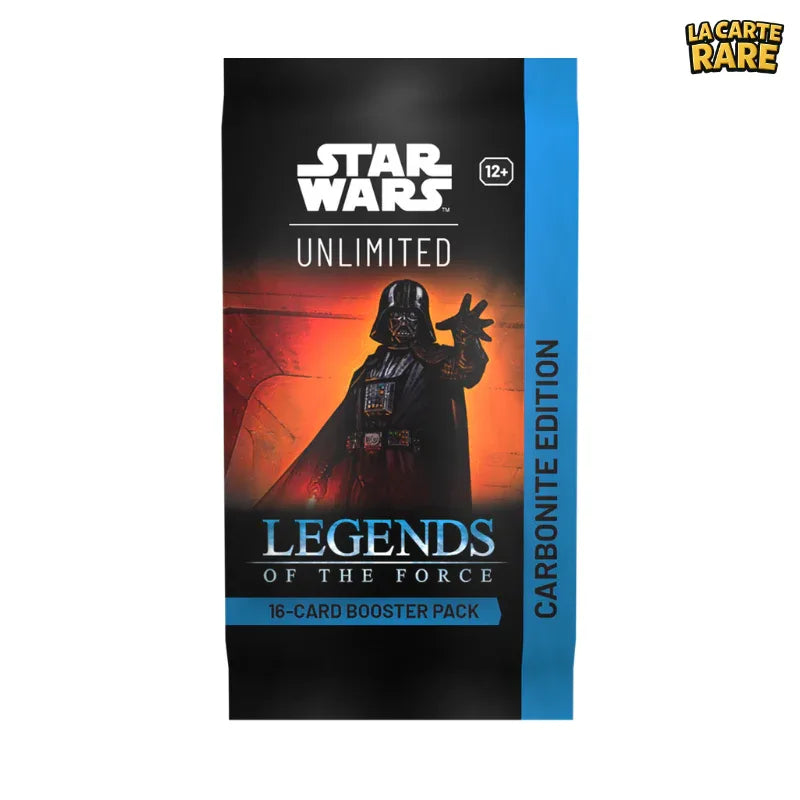 Booster Carbonite Edition Legends of the Force EN - Star Wars Unlimited - La Carte Rare