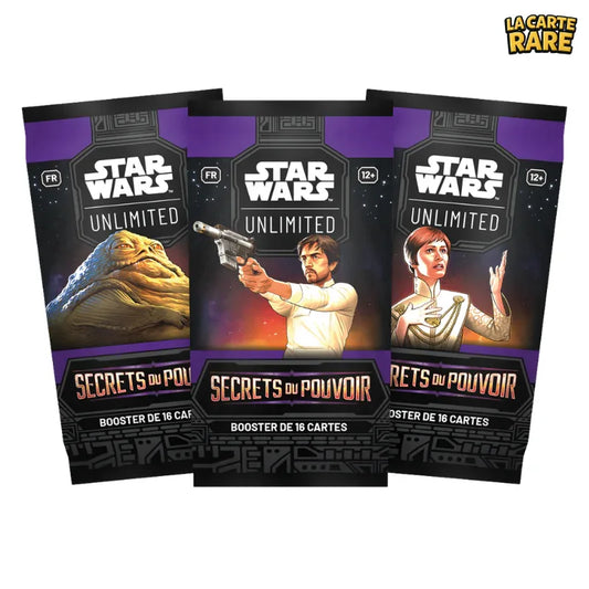 Booster Secret du Pouvoir FR - Star Wars Unlimited - La Carte Rare