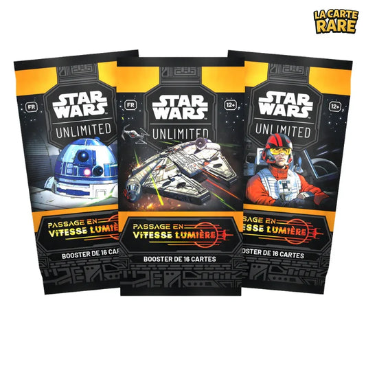 Booster Passage Vitesse Lumière FR - Star Wars Unlimited - La Carte Rare