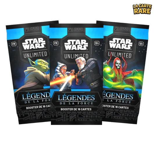 Booster Légendes de la Force FR - Star Wars Unlimited - La Carte Rare
