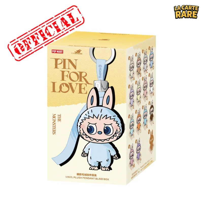 The Monsters Labubu Pin For Love (A-M) - Pop Mart - La Carte Rare