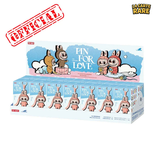 The Monsters Labubu Pin For Love (N-Z) - Pop Mart - La Carte Rare