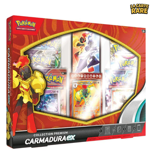 Coffret Carmadura Ex - Pokemon - La Carte Rare